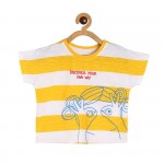 Miniklub Knit Top - Yellow/White, 4-5yr